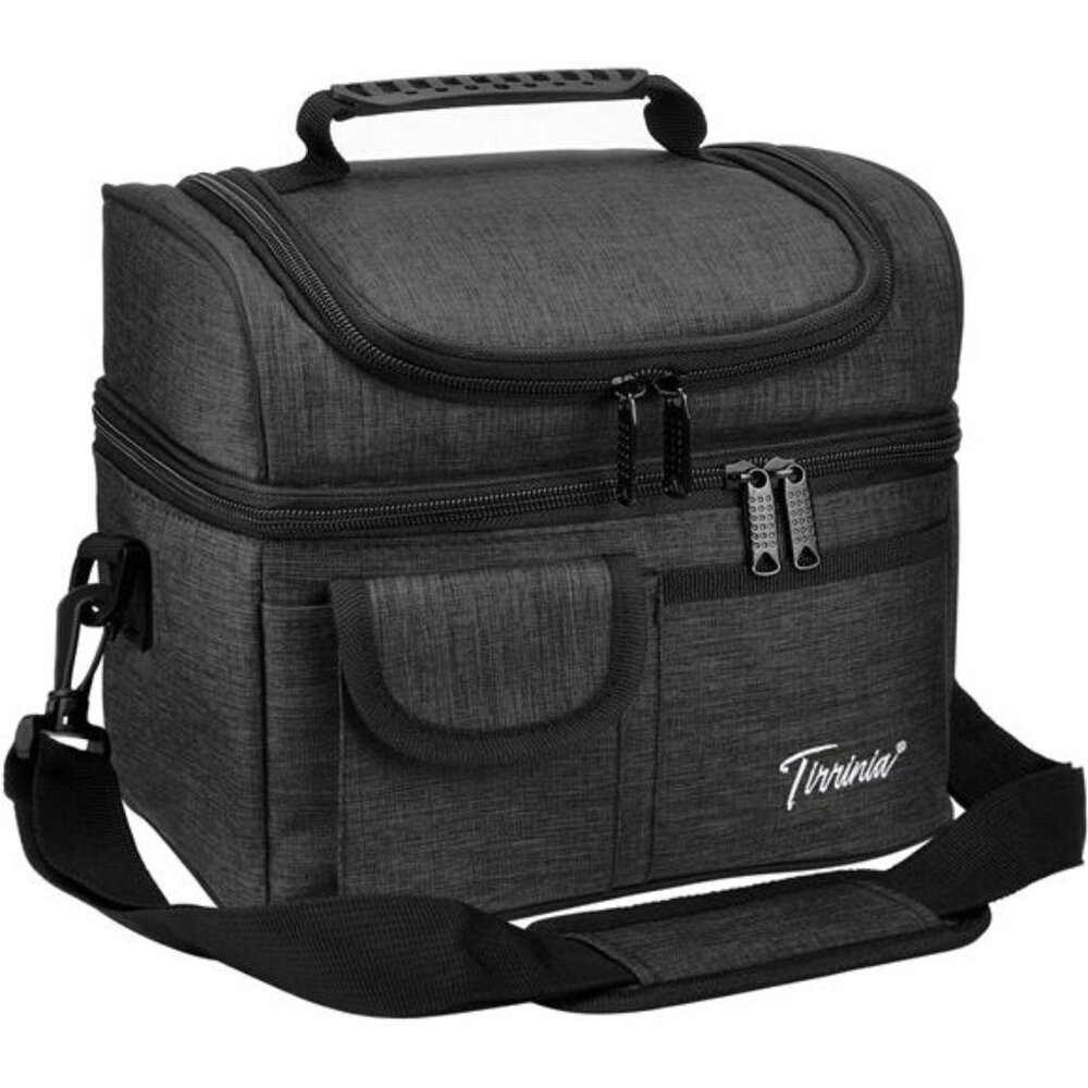 Insulated Lunch Bag, Leakproof Thermal Bento Cooler
